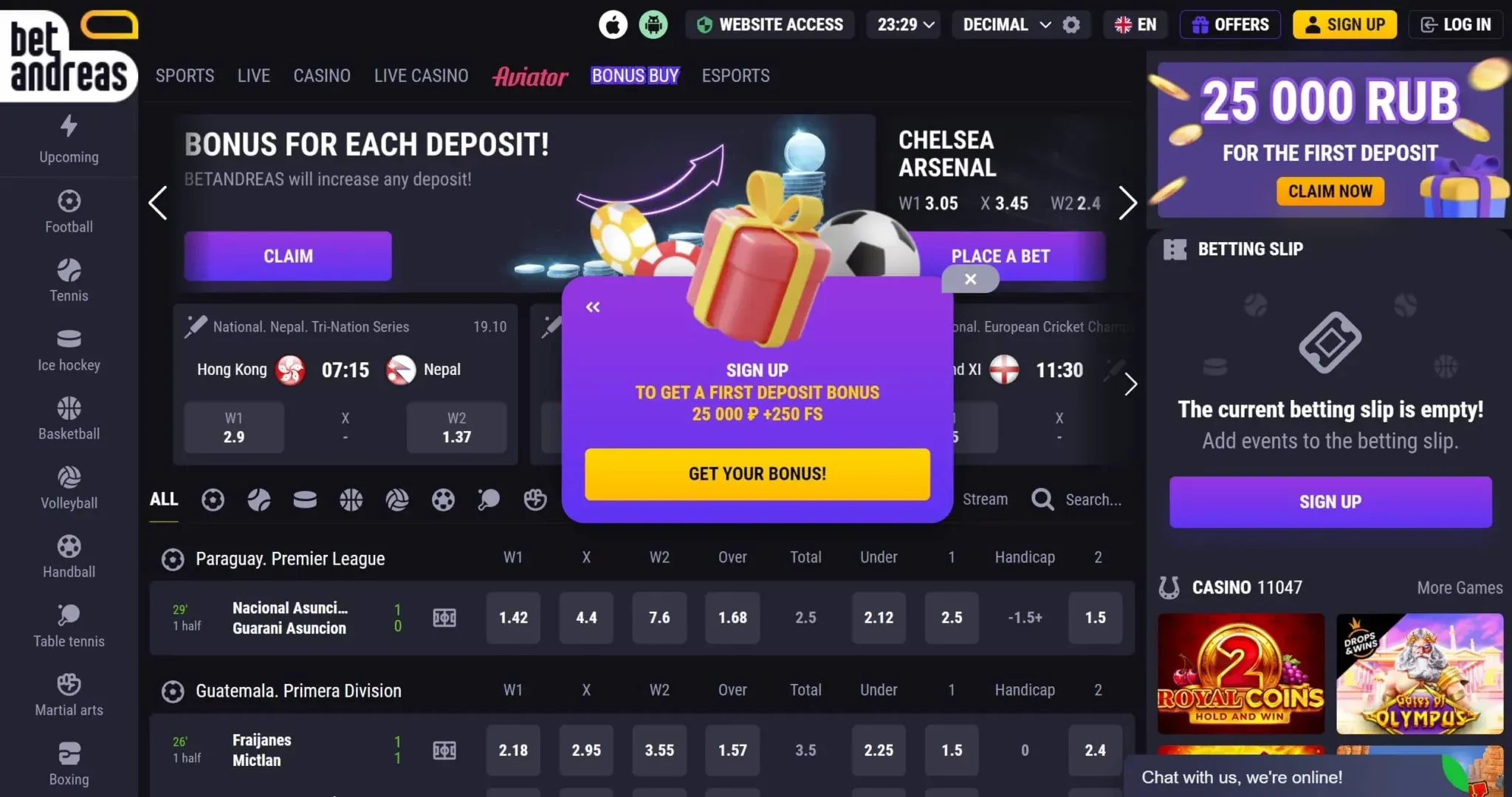 Betting
